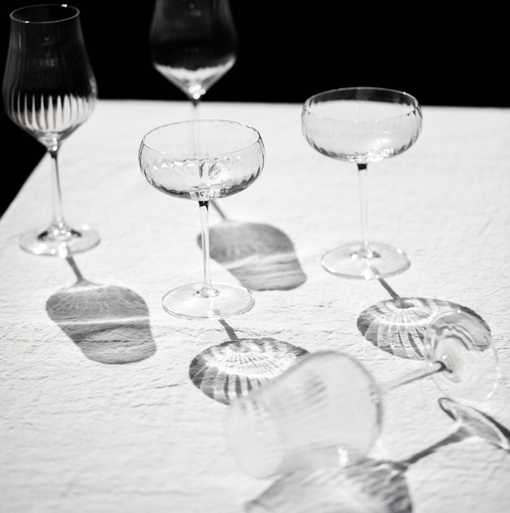 Copas de vino Set de 4. Cristal · Bicos Incolor producidad por Vista A – Lo  de Manuela
